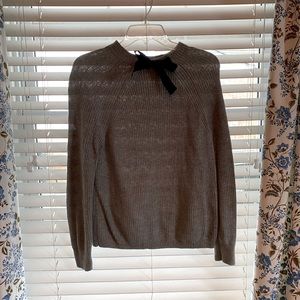 Jcrew sweater with bow